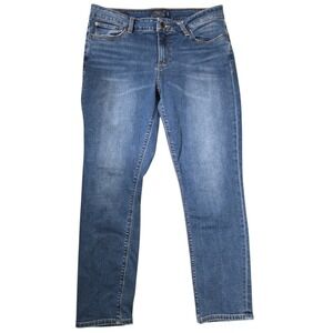 Lucky Brand Lolita Capri Medium Wash Stretch Jeans Sz 12 31x25